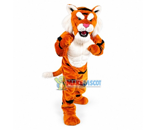 Power Tiger High School Mascot Costume 
