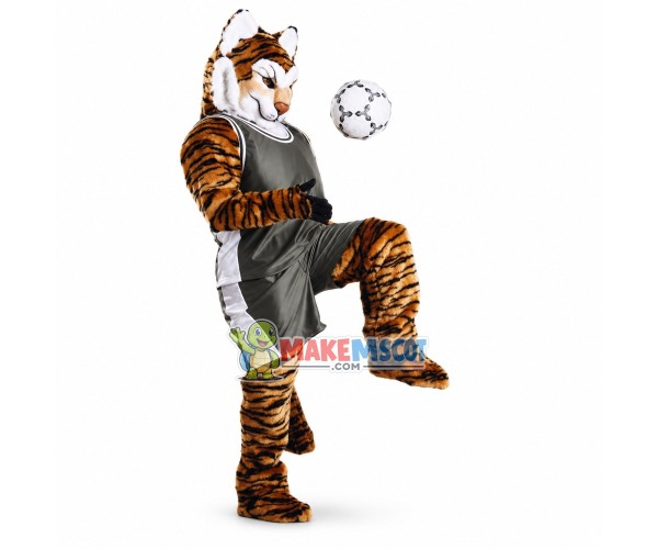 Sport Football Tiger Mascot Costume Sport Football Tiger Mascot Costume