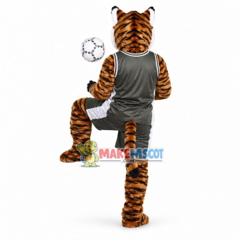 Sport Football Tiger Mascot Costume 