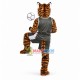 Sport Football Tiger Mascot Costume Sport Football Tiger Mascot Costume