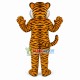Shy Yellow Tiger Mascot Costume Shy Yellow Tiger Mascot Costume