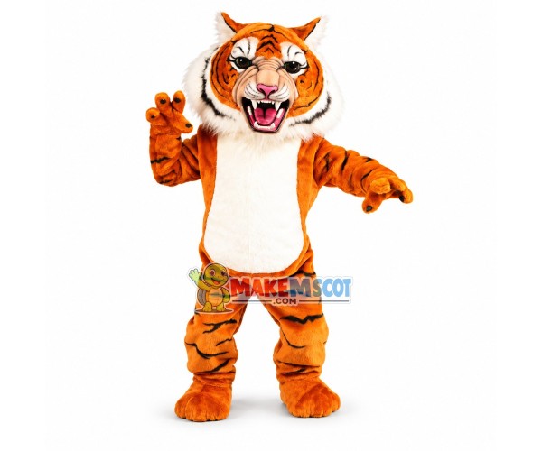 Coby T. Tiger Mascot Costume Coby T. Tiger Mascot Costume