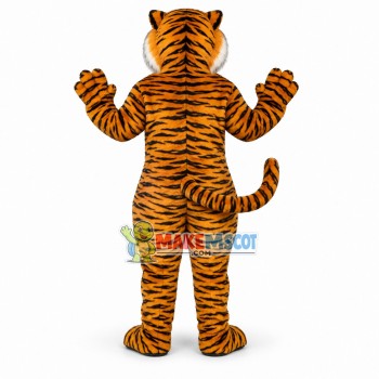 Fierce Yellow Tiger Mascot Costume Fierce Yellow Tiger Mascot Costume