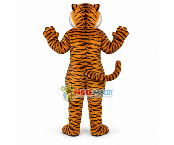 Fierce Yellow Tiger Mascot Costume Fierce Yellow Tiger Mascot Costume