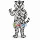 Growling White Tiger Mascot Costume Growling White Tiger Mascot Costume