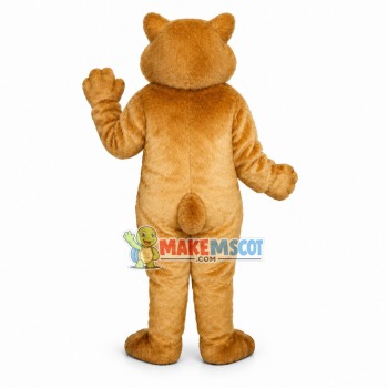 Light Brown Bear Mascot Adult Costume 
