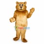 Light Brown Bear Mascot Adult Costume 