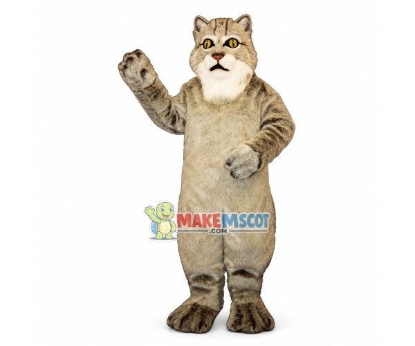 Urban Bobcat Mascot Costume 