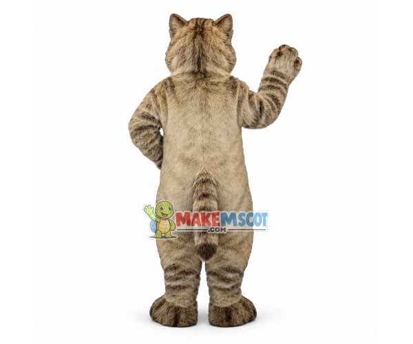 Urban Bobcat Mascot Costume Urban Bobcat Mascot Costume