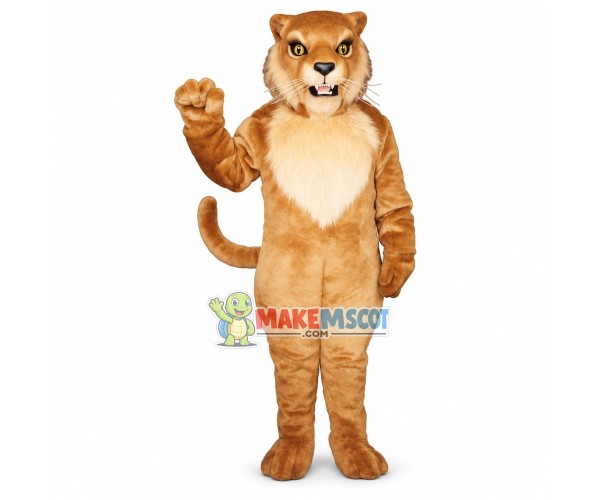 Snarling Wildcat Mascot Costume Snarling Wildcat Mascot Costume