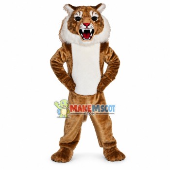Growling Wildcat Mascot Costume Growling Wildcat Mascot Costume