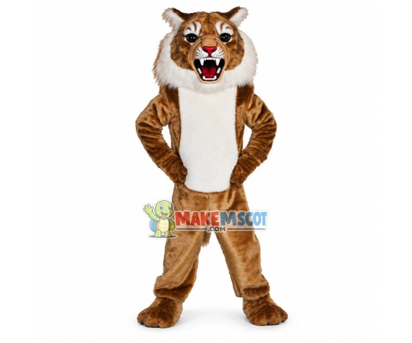 Growling Wildcat Mascot Costume 