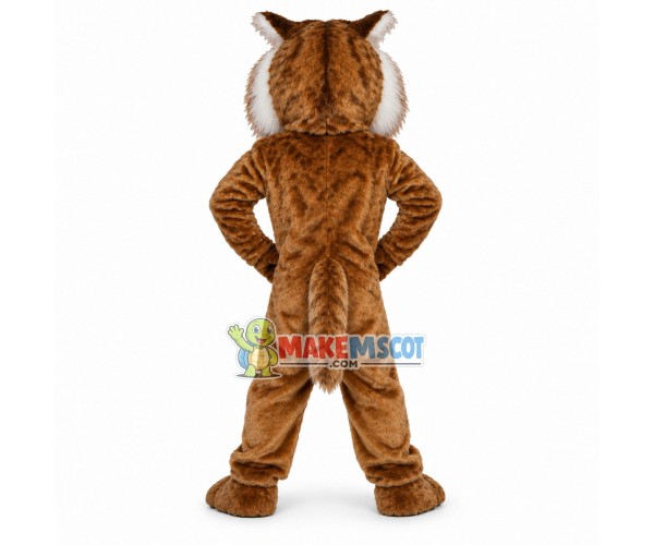 Growling Wildcat Mascot Costume Growling Wildcat Mascot Costume