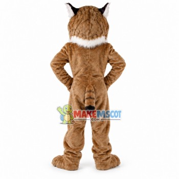 Growling Super Wildcat Mascot Costume 