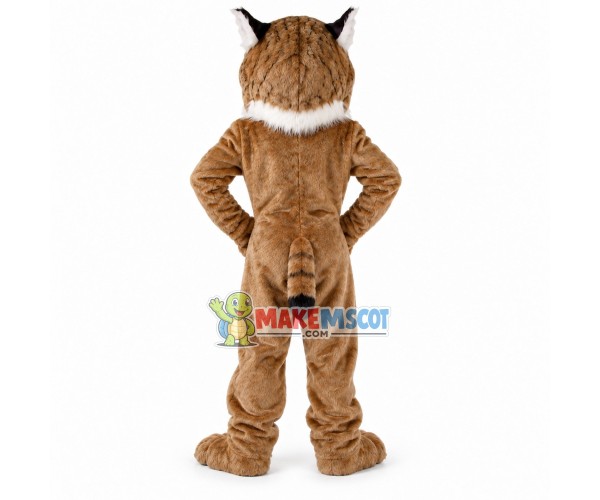Growling Super Wildcat Mascot Costume Growling Super Wildcat Mascot Costume