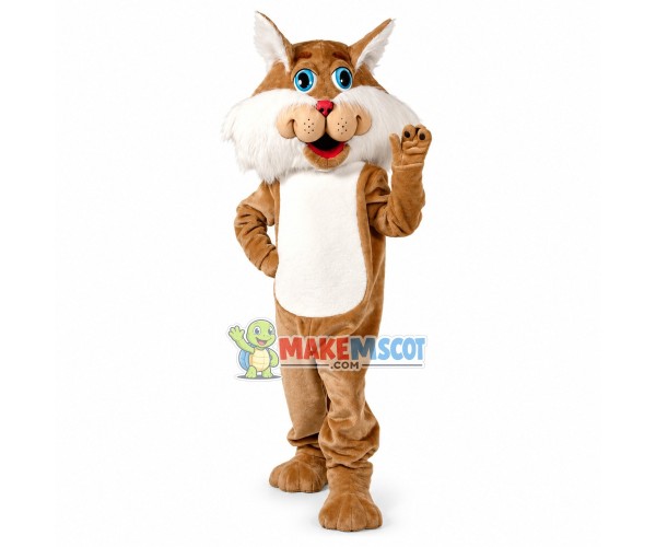 Bath Wildcat Mascot Costume Bath Wildcat Mascot Costume