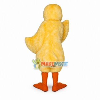 Lively Chick Long Fur Mascot Costume Lively Chick Long Fur Mascot Costume