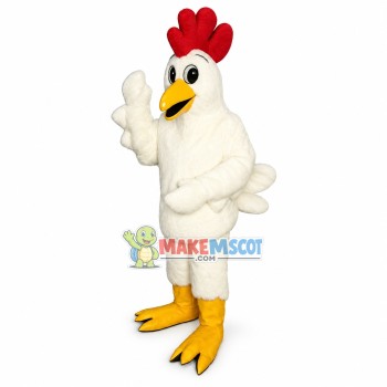 White Hen Mascot Costume White Hen Mascot Costume