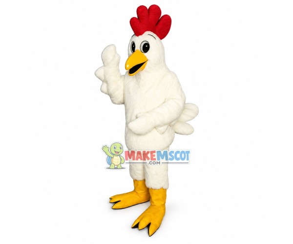 White Hen Mascot Costume 