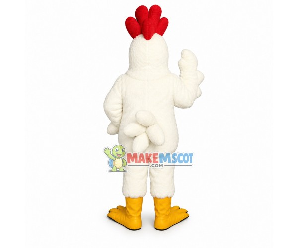 White Hen Mascot Costume 
