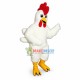 2nd Version Of White Rooster Mascot Costume 2nd Version Of White Rooster Mascot Costume