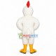 Little White Rooster Mascot Costume Little White Rooster Mascot Costume
