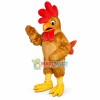 Brown Rooster Mascot Costume For Adult
