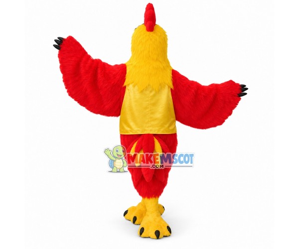 Fried Chicken Mascot Costume Fried Chicken Mascot Costume