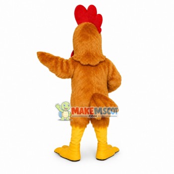 Brown Hen Mascot Costume Brown Hen Mascot Costume