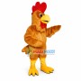 Brown Hen Mascot Costume 