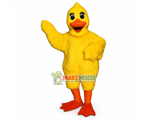 Baby Duck Mascot Costume Baby Duck Mascot Costume