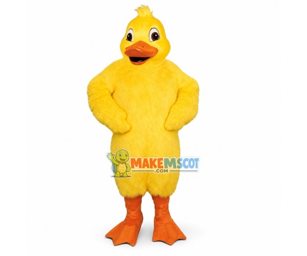 2nd Version Of Baby Duck Mascot Costume 2nd Version Of Baby Duck Mascot Costume