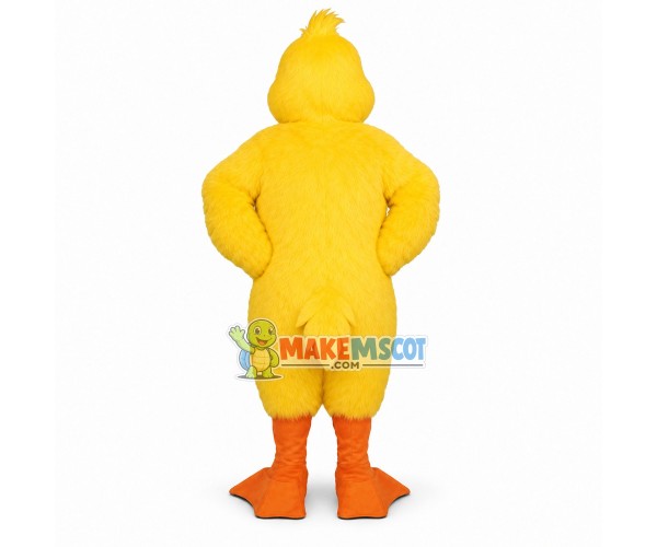 2nd Version Of Baby Duck Mascot Costume 2nd Version Of Baby Duck Mascot Costume