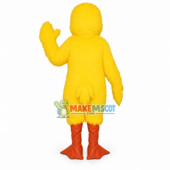 Dudley Duck Mascot Costume 