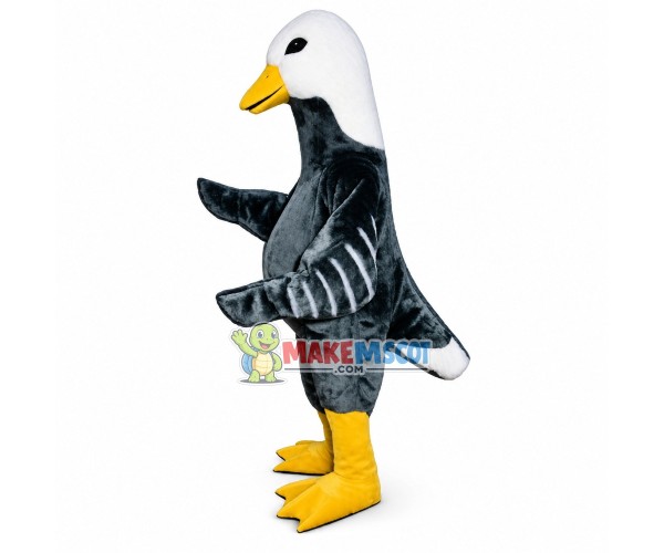 Grey Goose Mascot Costume 