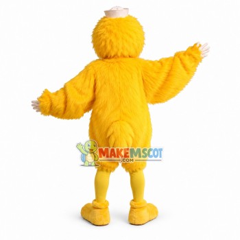 Sailor Little Duck Long Fur Mascot Costume Sailor Little Duck Long Fur Mascot Costume