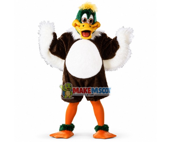 Melvin Mallard Mascot Adult Costume Melvin Mallard Mascot Adult Costume