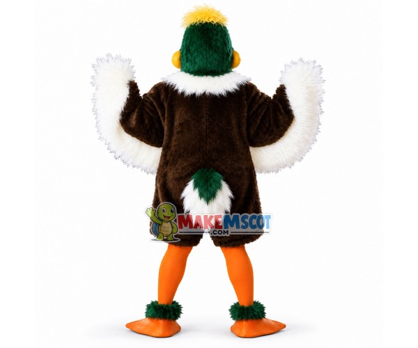 Melvin Mallard Mascot Adult Costume Melvin Mallard Mascot Adult Costume