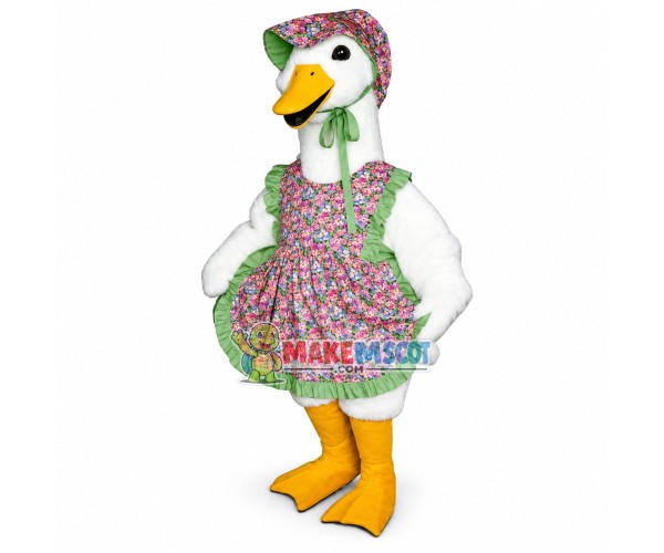 Mother White Goose Lightweight Mascot Costume Mother White Goose Lightweight Mascot Costume
