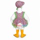 Mother White Goose Lightweight Mascot Costume Mother White Goose Lightweight Mascot Costume