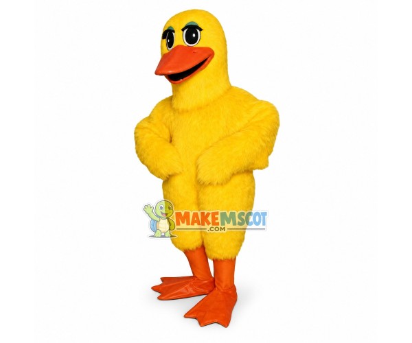 Baby Goose Mascot Costume Baby Goose Mascot Costume