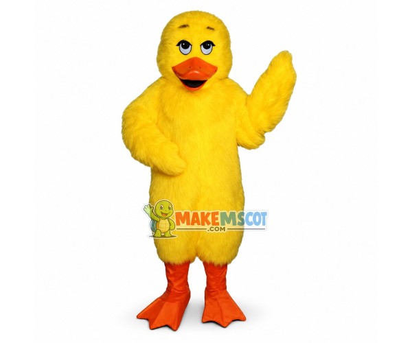 Innocent Little Quacker Mascot Costume Innocent Little Quacker Mascot Costume