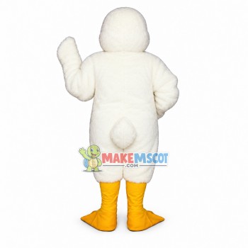 Lovely White Duck Mascot Costume Lovely White Duck Mascot Costume