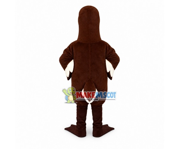 Black Goose Mascot Costume Black Goose Mascot Costume