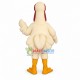 White Turkey Mascot Costume White Turkey Mascot Costume