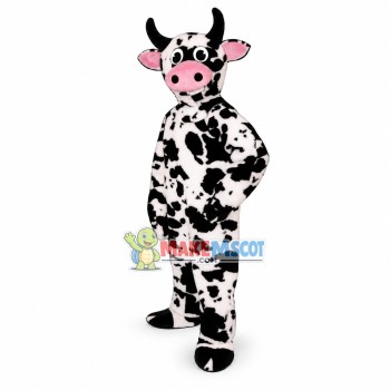 Innocent Cow Mascot Costume Innocent Cow Mascot Costume