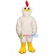White Chicken Mascot Costume White Chicken Mascot Costume
