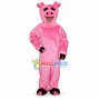 Pink Pig Mascot Costume	