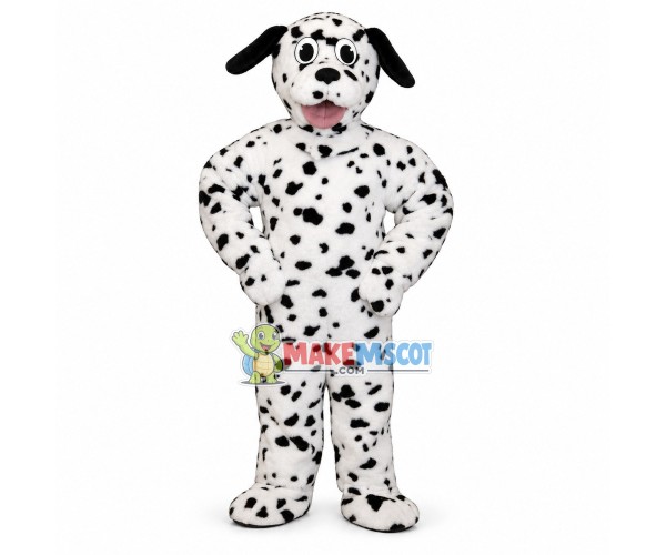 Dalmatian Mascot Costume Dalmatian Mascot Costume