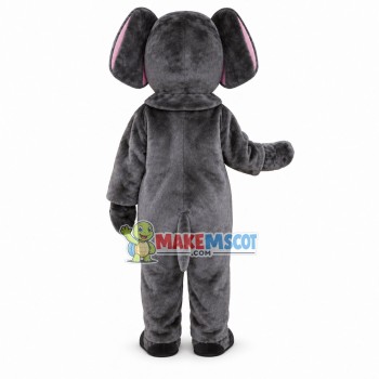 Grey Elephant Mascot Costume Grey Elephant Mascot Costume